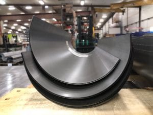 metal rolling & metal forming services for rolled radius
