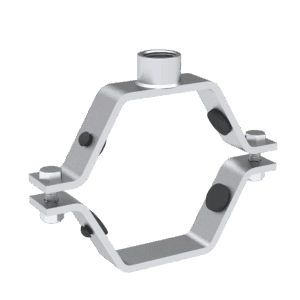 Stainless Steel Hex Hanger With Coupling – Grommets