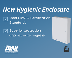 AWI Manufacturing Introduces New Hygienic Enclosure at EATS 2025