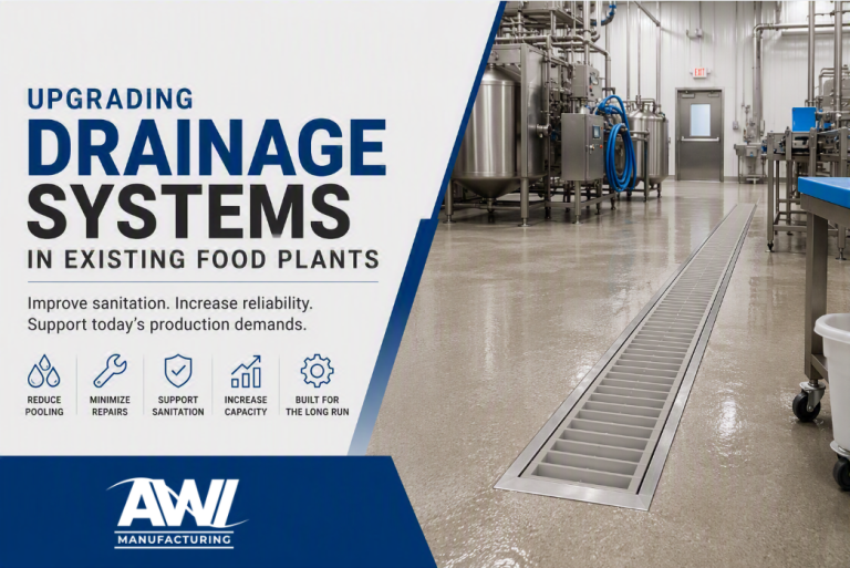 Upgrading Drainage Systems in Existing Food Plants