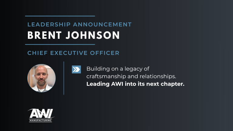 AWI Manufacturing Appoints Brent Johnson as Chief Executive Officer